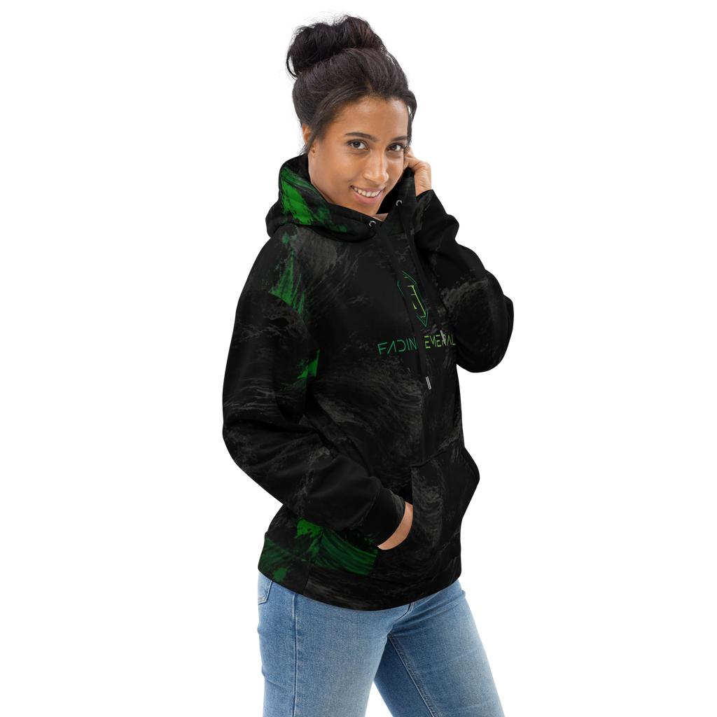Fading Emerald Depths Tracklist All-Over Print Hoodie