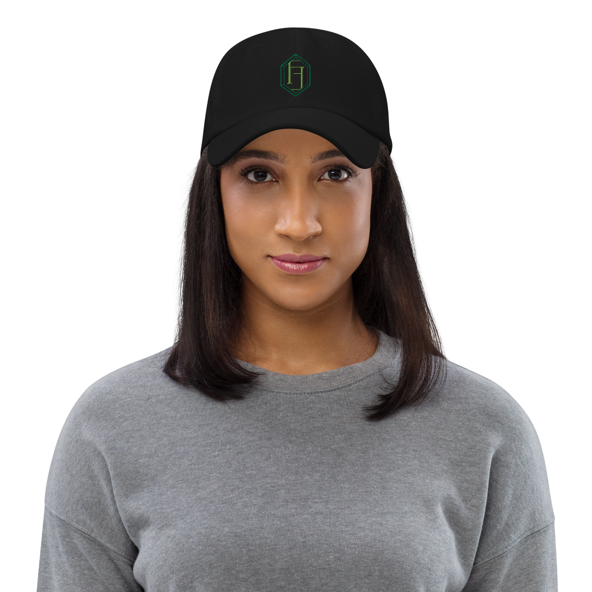 Fading Emerald Logo Baseball Cap