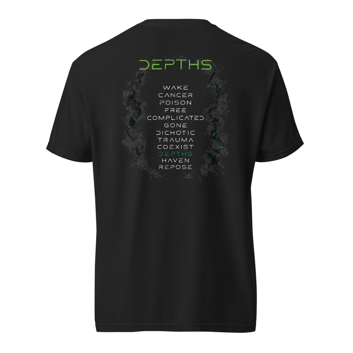Fading Emerald Depths Tracklist T-Shirt