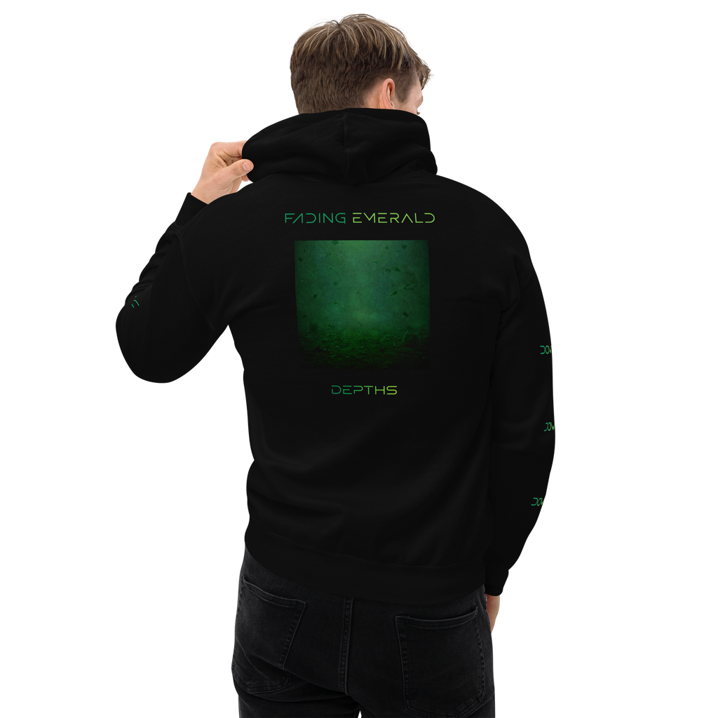 Fading Emerald Depths Cover Art Hoodie