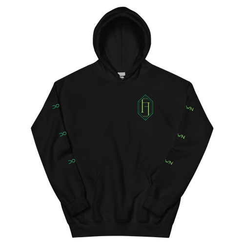 Fading Emerald Depths Cover Art Hoodie