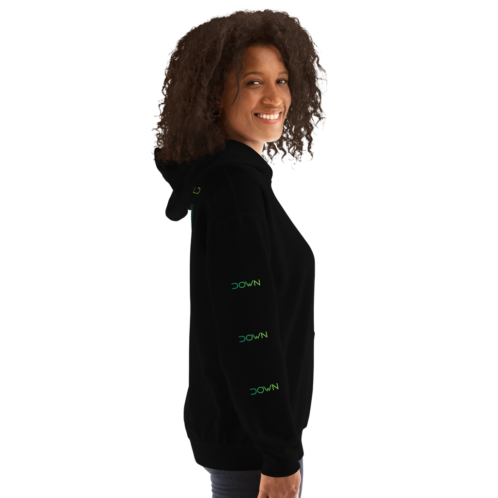 Fading Emerald Depths Cover Art Hoodie