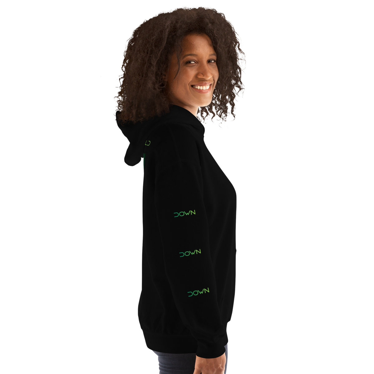 Fading Emerald Depths Cover Art Hoodie