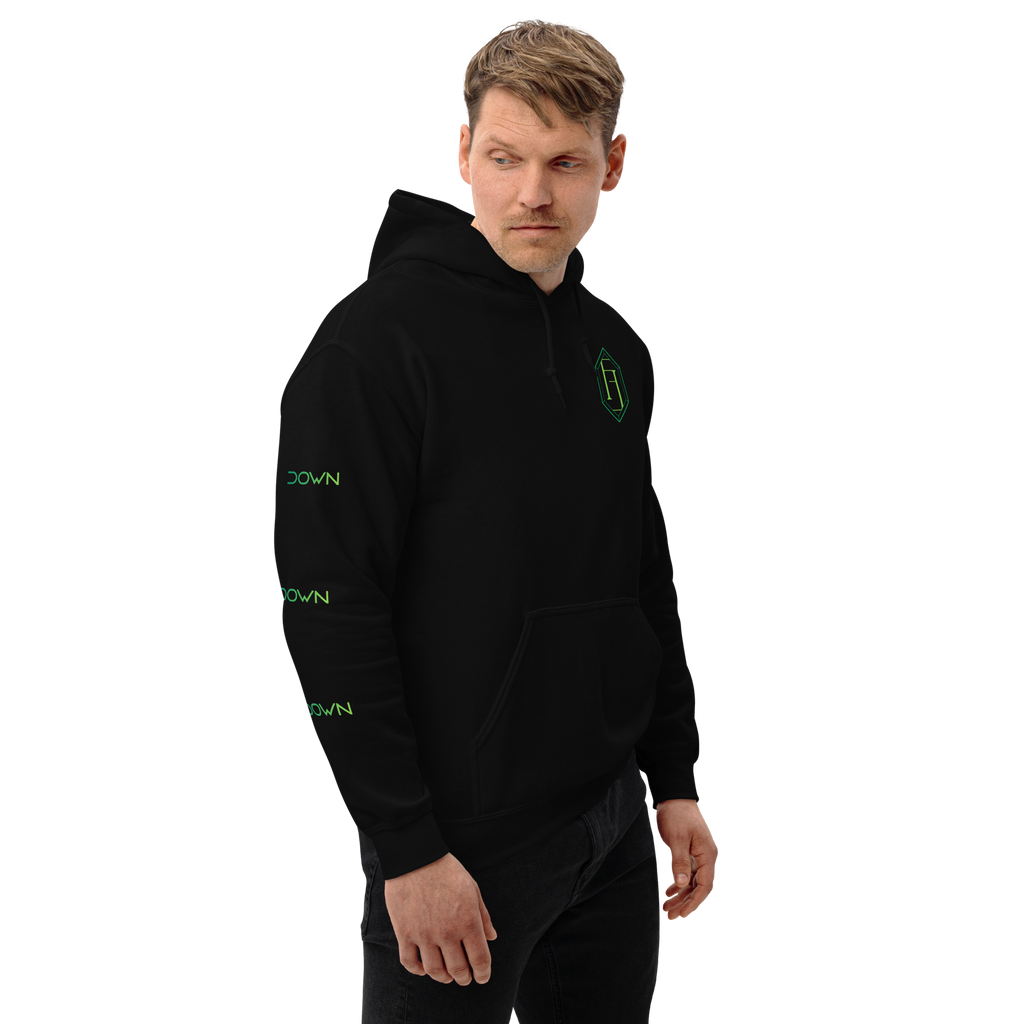 Fading Emerald Depths Cover Art Hoodie
