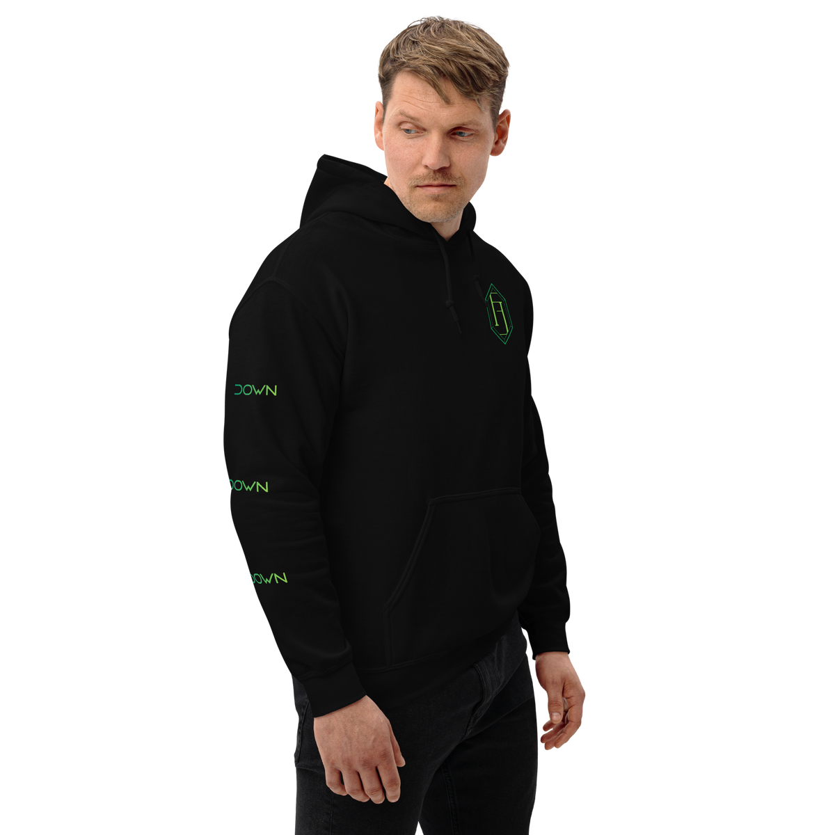 Fading Emerald Depths Cover Art Hoodie