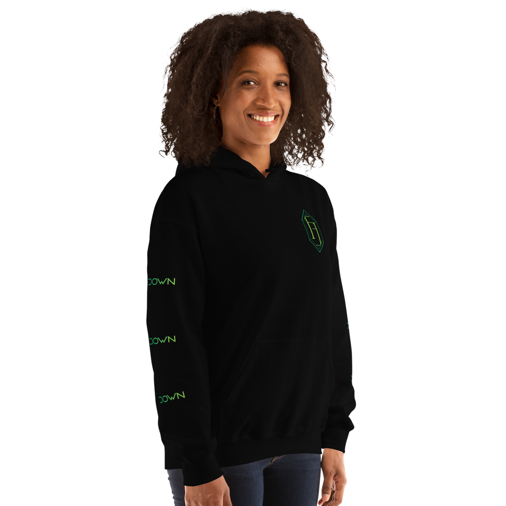 Fading Emerald Depths Cover Art Hoodie